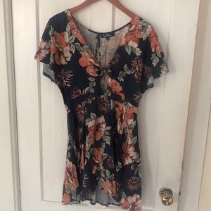 Lulus size L floral dress